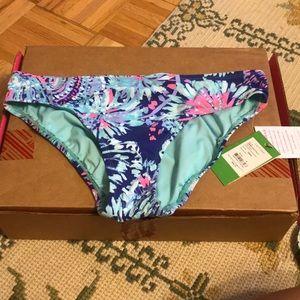 NWT Lilly Pulitzer Blossom Bikini Bottom Size 4